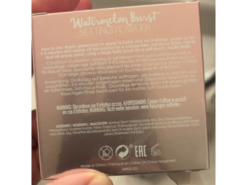 Ciate London Setting Powder, Watermelon Burst, 0.52 oz/15 g