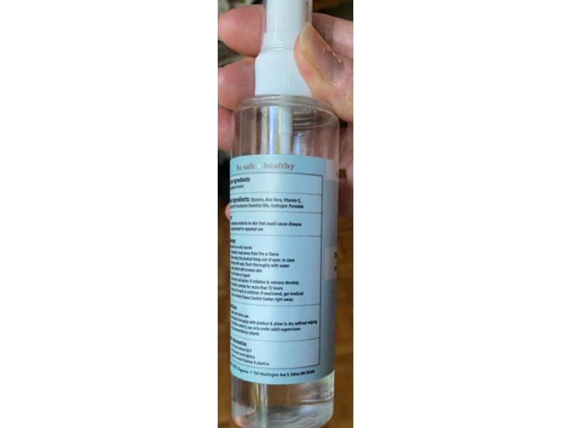 SOL Defense Hand Sanitizer Spray, 4.8 fl oz/118 mL