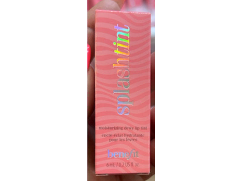 Benefit Splashtint Moisturizing Dewy Lip Tint, 05 Honeymooner, 0.2 fl oz/6 mL