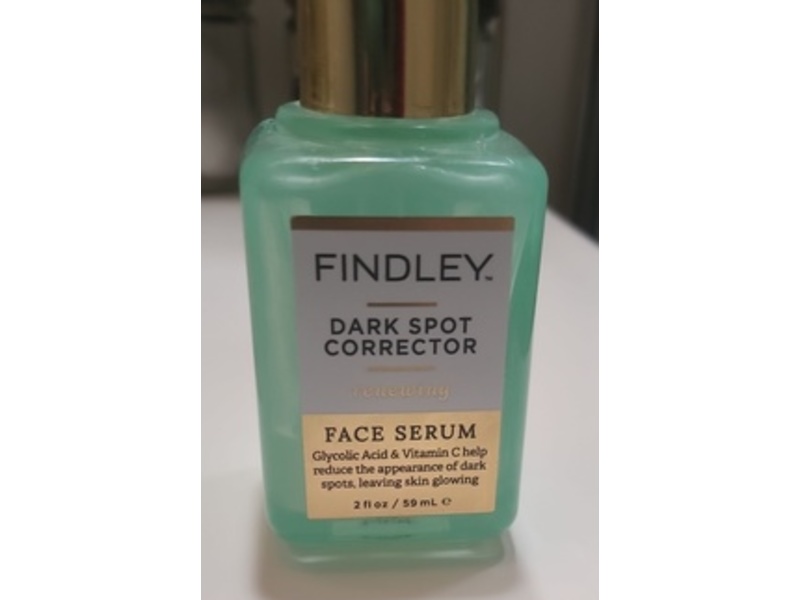 Findley Dark Spot Corrector Face Serum, Renewing, 2 fl oz/59 mL