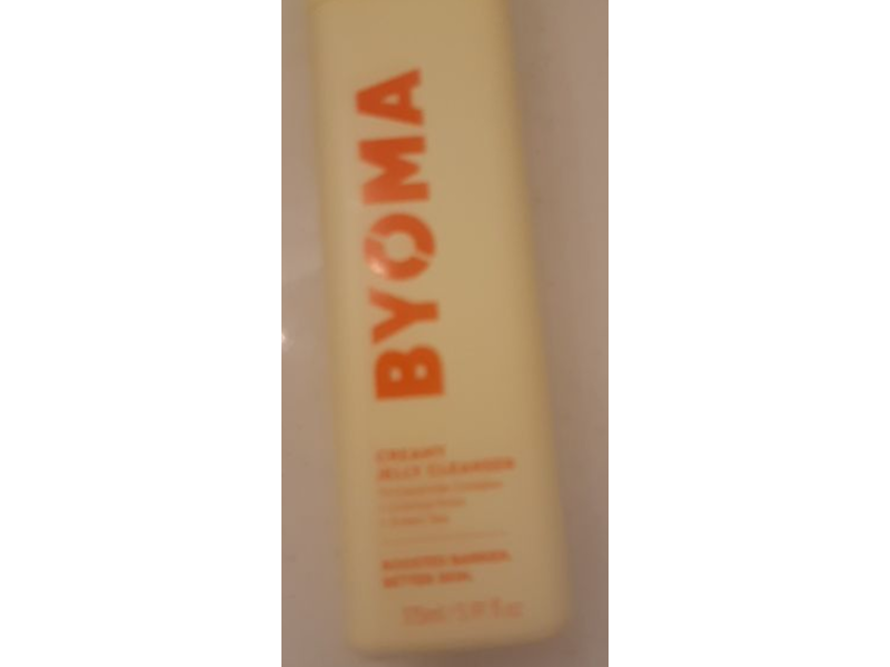 Byoma Creamy Jelly Cleanser, Tri-Ceramide Complex + Licorice Root + Green Tea, 5.91 fl oz/175 mL