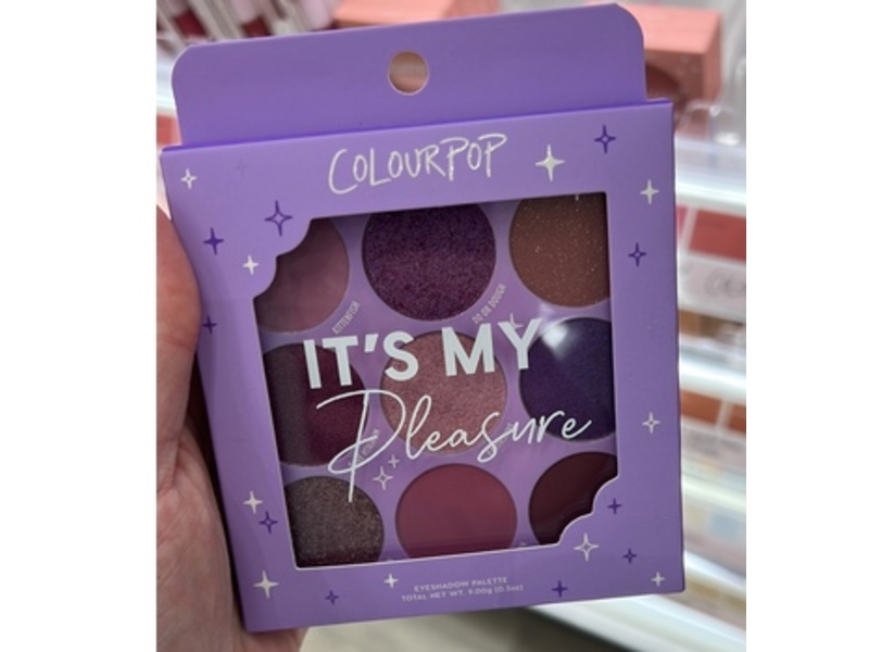 Colourpop It's My Pleasure Eyeshadow Palette, 0.3 oz/9.00 g