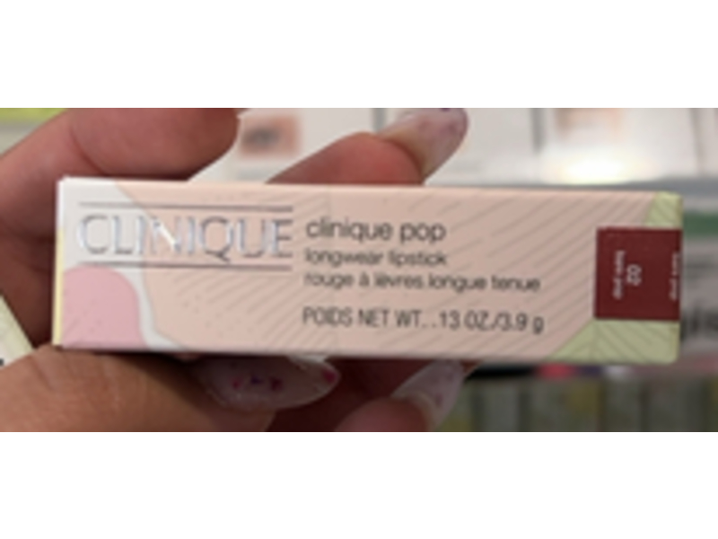 Clinique Pop Longwear Lipstick, Bare Pop, 0.13 oz/3.9 g