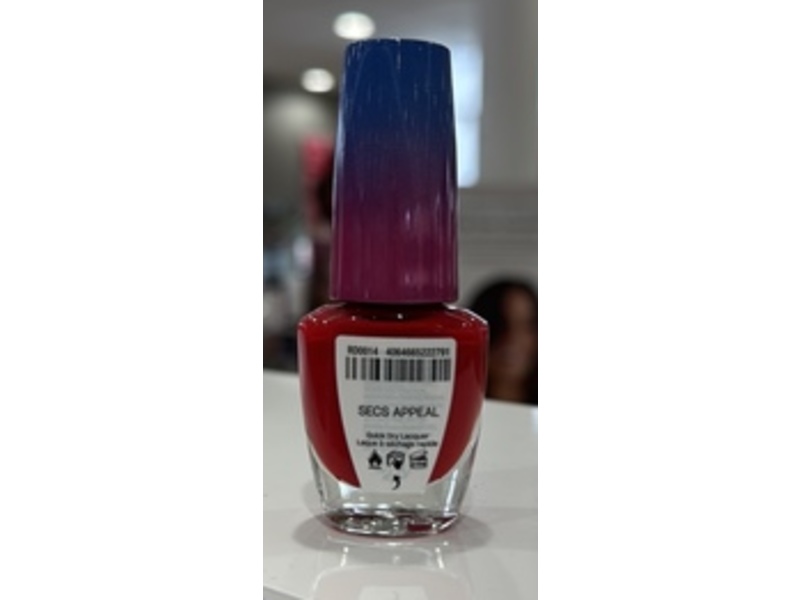 O.P.I Rapidry Nail Polish, Secs Appeal, 9 mL