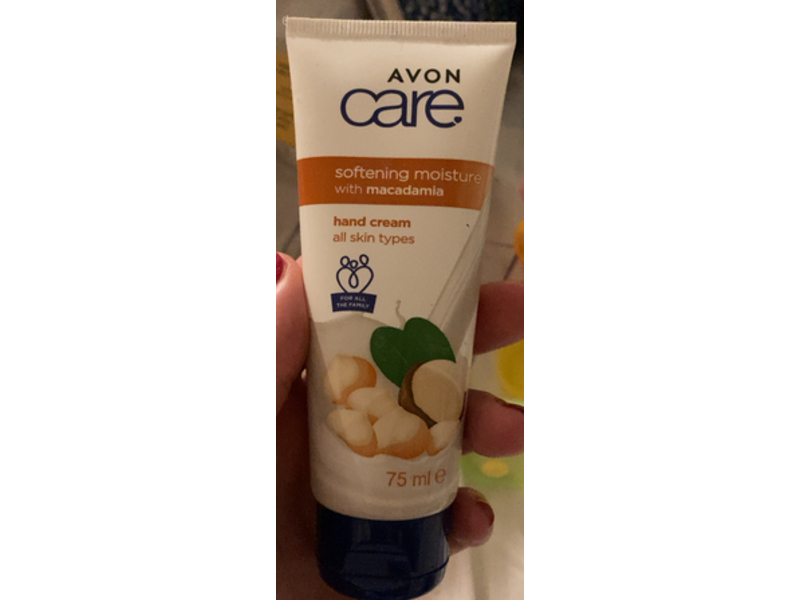 Avon Care Softening Moisture Hand Cream, Macadamia, 75 mL