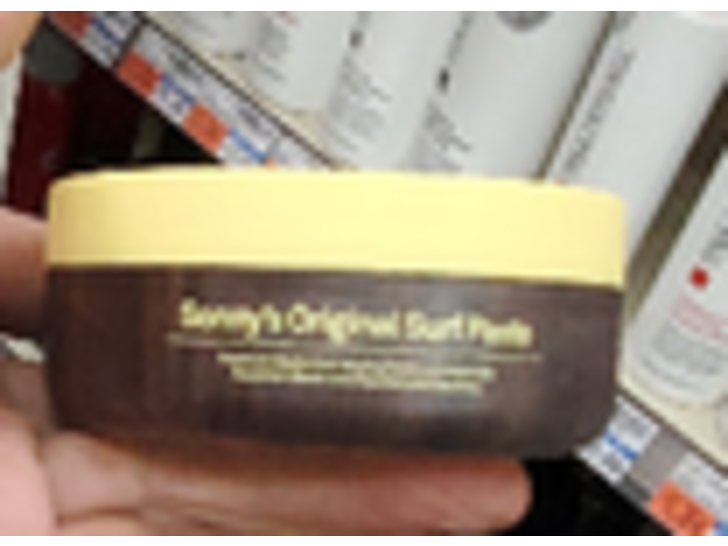 Sun Bum Sonny's Original Surf Hair Styling Paste, Matte Finish, Medium Hold, 3 oz/85 g