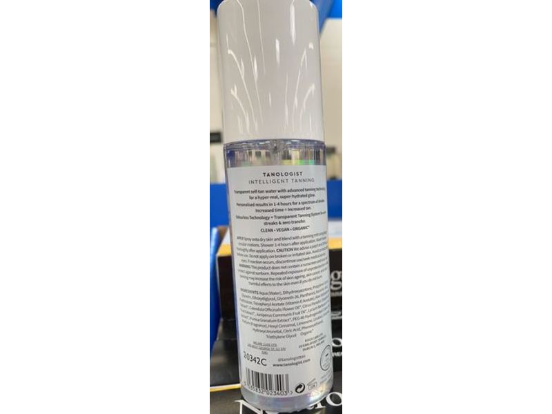 Tanologist Express Tan Self Tan Water, Dark, 6.76 fl oz / 200 ml
