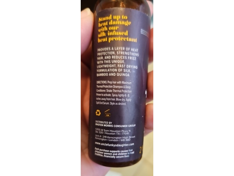 Uncle Funky's Daughter Thermal Protection Primer, 2 fl oz/118 mL