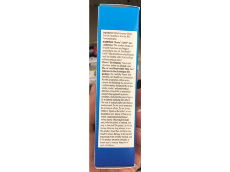 Clinere Ear Wax Removal Kit, 0.5 fl oz/1.5 mL