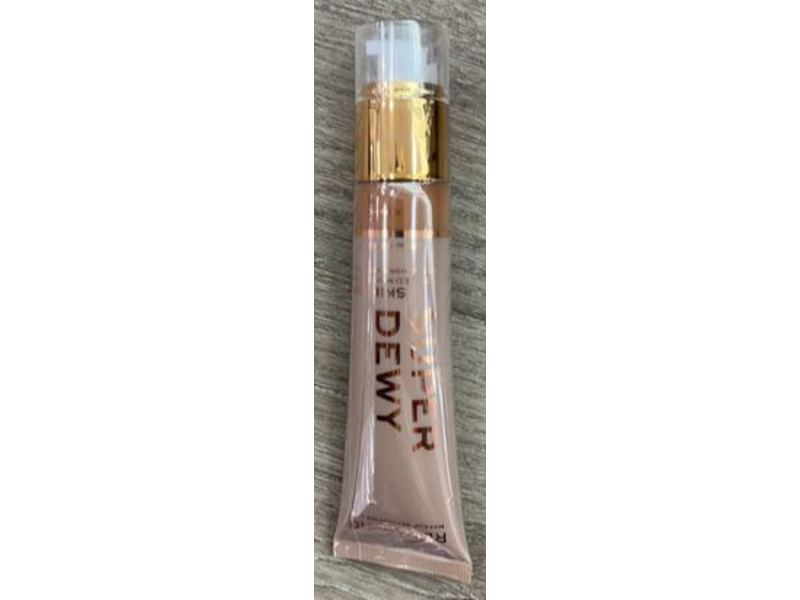 Revolution Makeup Super Dewy Tinted Moisturizer, Caramel, 1.85 fl oz/55 mL