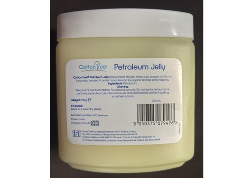 Cotton Tree Petroleum Jelly, 284 g