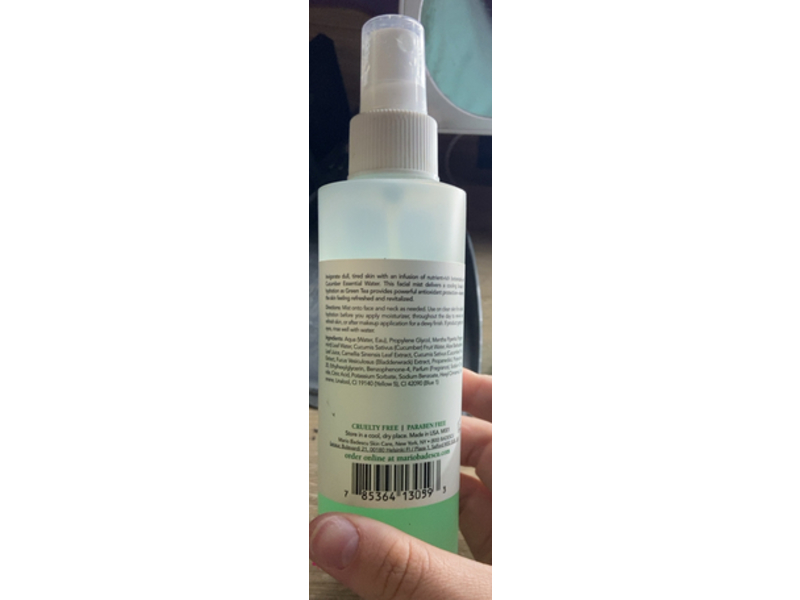 Mario Badescu Skin Care Facial Spray, Aloe Cucumber & Green Tea, 6 fl oz/177 mL