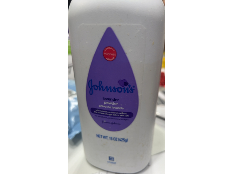 Johnon's Baby Powder, Lavender, 15 oz/425 g