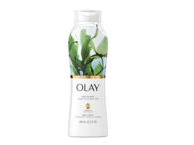 Olay Cleansing Infusion Deep Sea Kelp Hydrating Glow Body Wash, 12.3 fl oz/364 mL