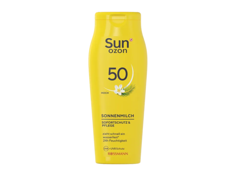 Rossmann Sunozon Sunscreen, SPF 50, 400 mL