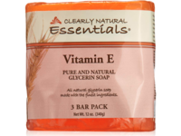 Clearly Natural Essentials Pure & Natural Glycerin Soap, Vitamin E, 12 oz/340 g, Pack Of 3 - Image 2