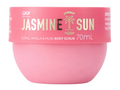 Oxx Cosmetics Body Scrub, Jasmine Sun, 70 mL