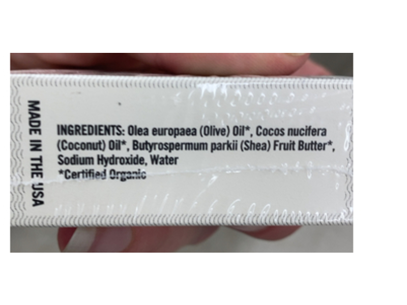 Soapgirl Plain Jane Soap, 4 oz/113 g