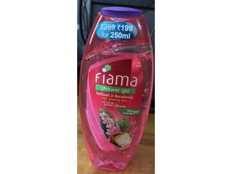 Fiama Shower Gel, Patchouli & Macadamia, 250 mL