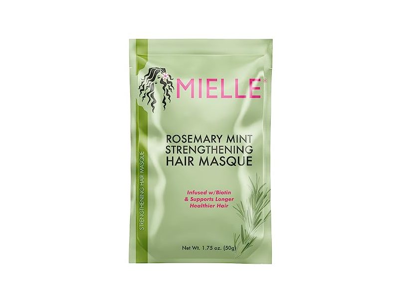 Mielle Rosemary Mint Strengthening Hair Masque, 1.75 oz/50 g, 3 Pack
