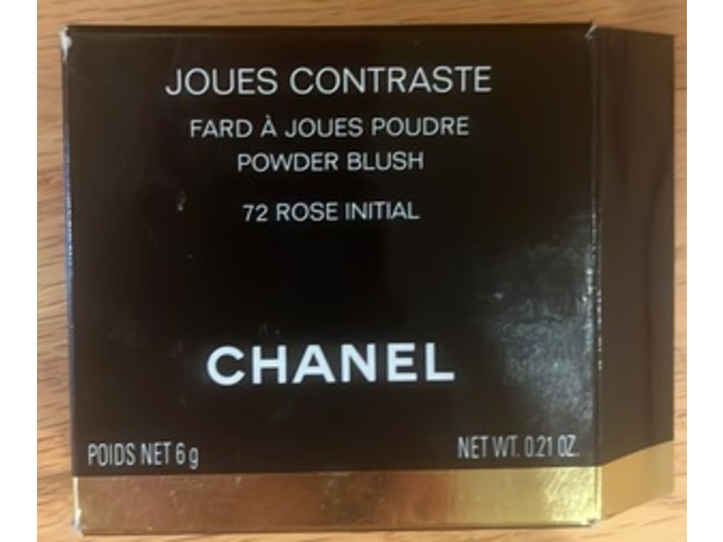 Chanel Powder Blush, 72 Rose Initial, 0.21 oz/6 g