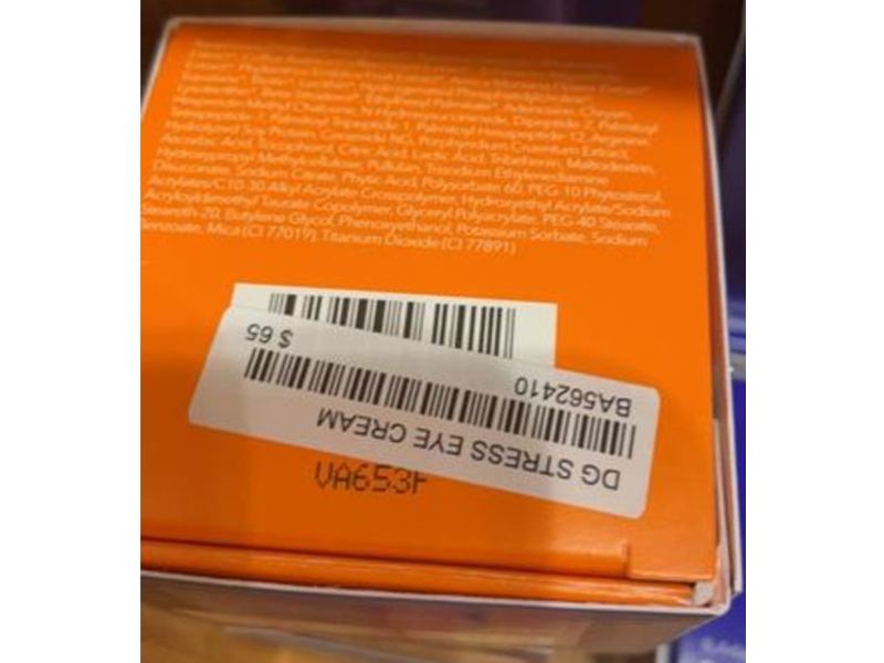 Dr. Dennis Gross Stress Sos Eye Cream, B3 Adaptive Superfoods, 0.5 oz/15 mL