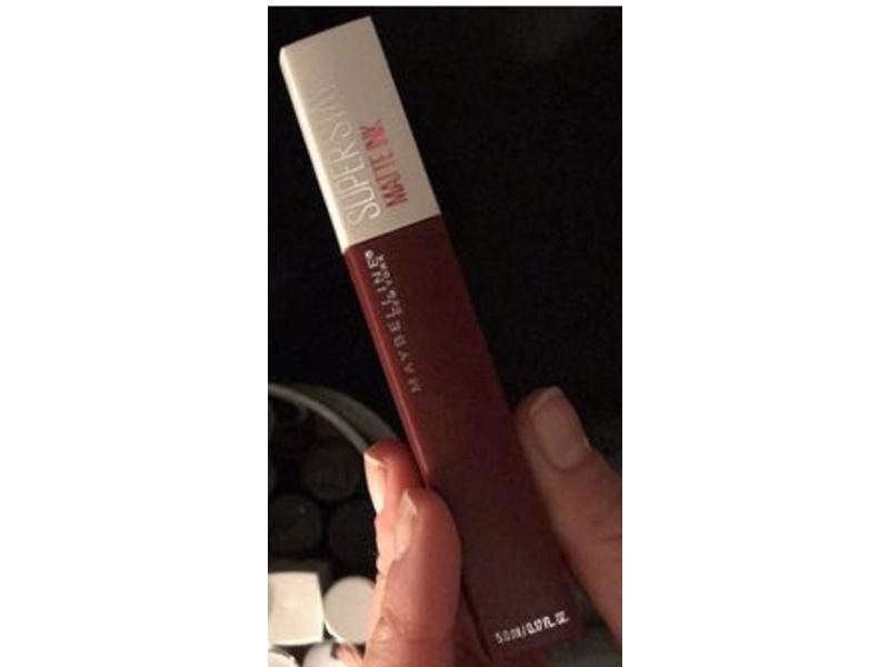 Maybelline New York Super Stay Matte Ink Liquid Lipstick, 50 Voyager, 0.17 fl oz/5.0 mL