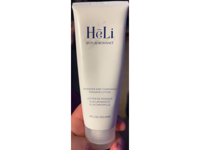 Pure Romance Massage Lotion, Lavender & Chamomile, 4 fl oz/120 mL