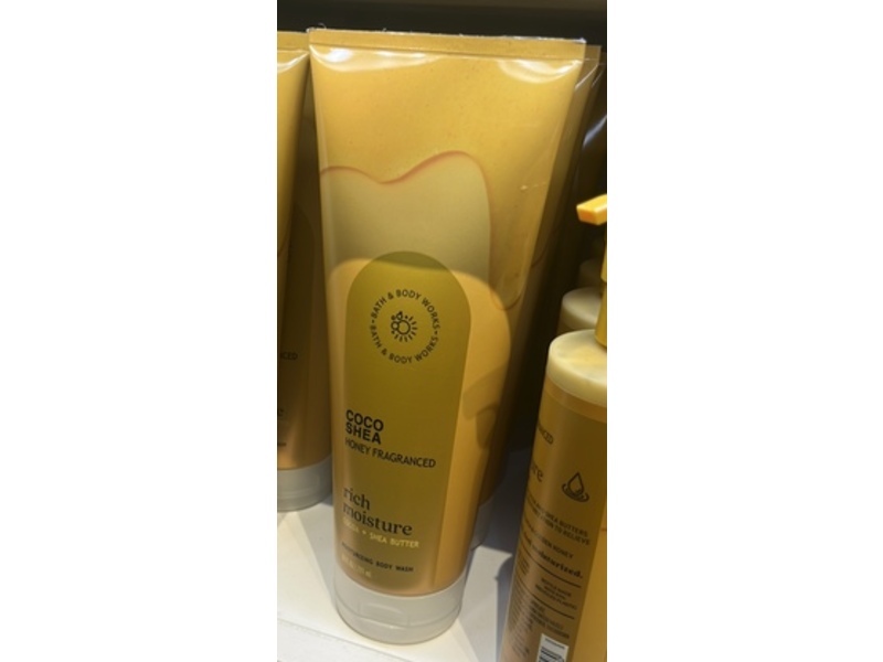 Bath & Body Works Coco Shea Honey Fragranced Moisturizing Body Wash, Cocoa + Shea Butter, 10 fl oz/295 mL