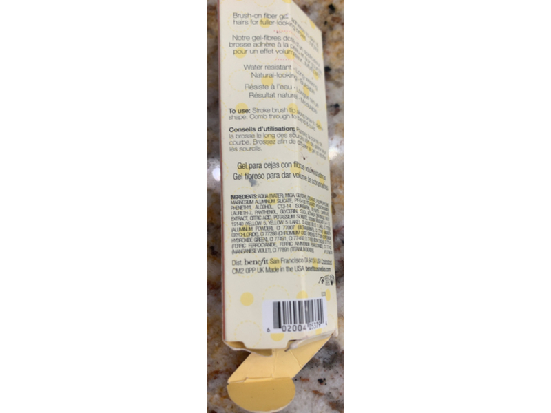 Benefit Gimme Brow - Volumizing Fiber Gel, Light / Medium, 0.1 oz/3.0 g