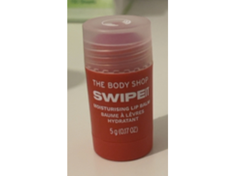 The Body Shop Swipe It Moisturizing Lip Balm, Strawberry, 0.17 oz/5 g