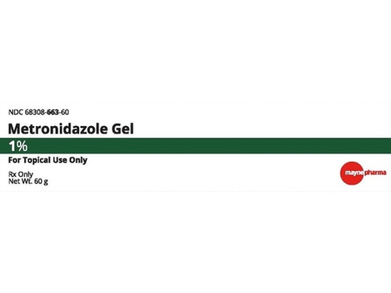 Metronidazole Gel 1%, 60 g, Mayne Pharma (Rx)