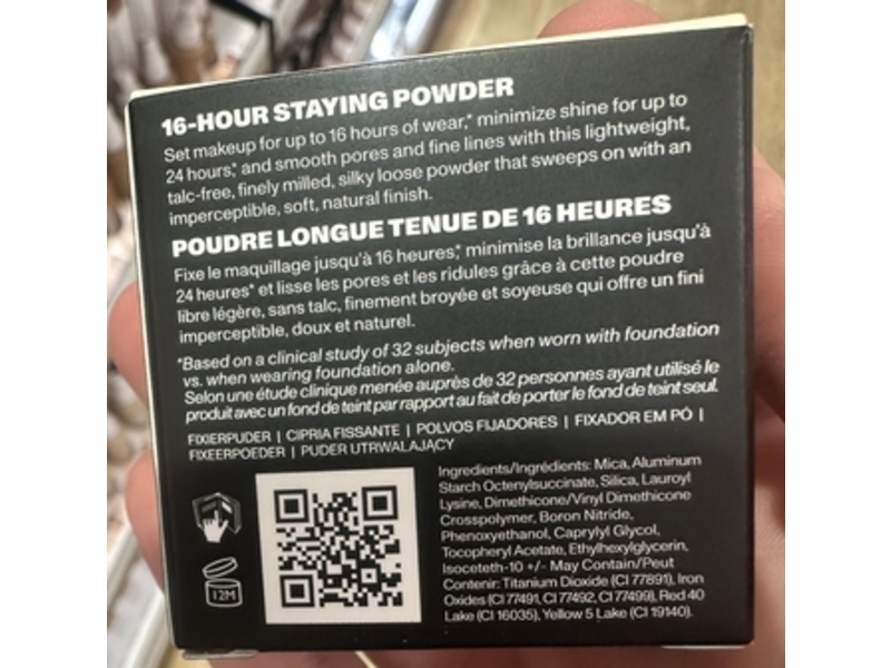 Morphe Mini Bake & Set Setting Powder, Translucent, 0.9 oz/2.6 g