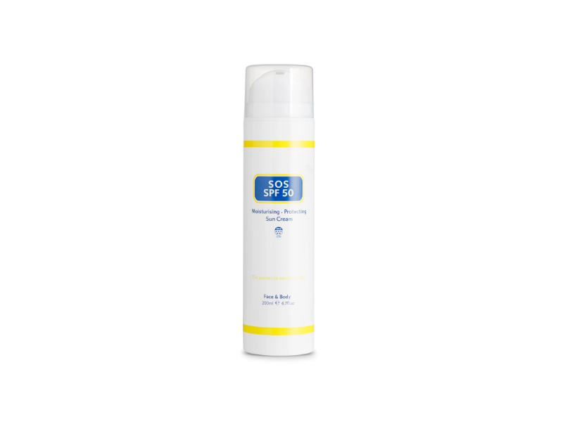 SOS Sun Cream, SPF 50, 6.7 fl oz/200 mL