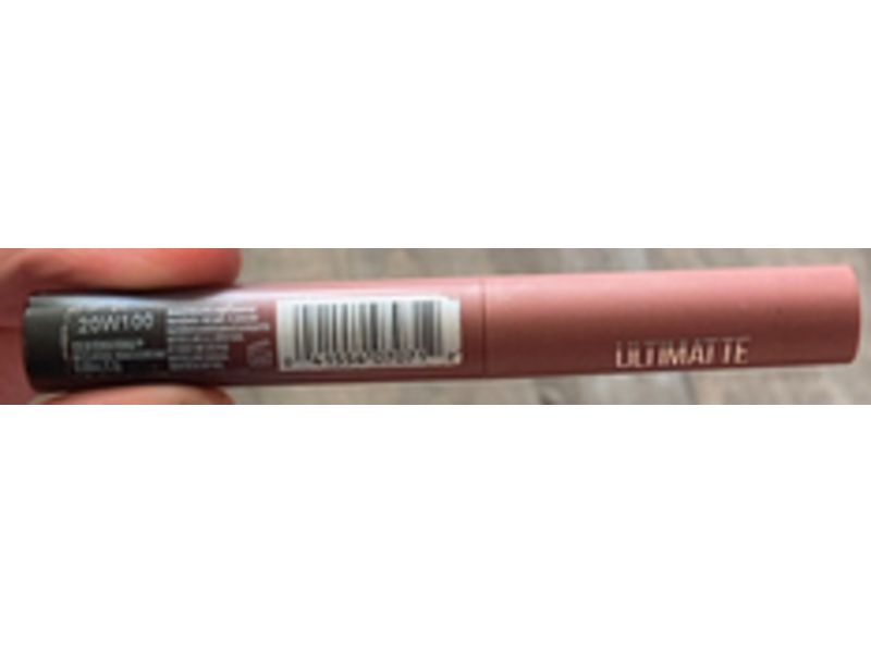Maybelline New York Color Sensational Ultimatte Slim Lipstick, 488 More Stone, 0.06 oz/1.7 g