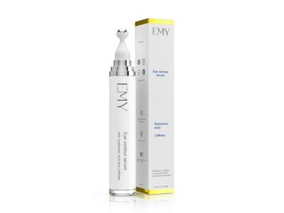Emy Eye Contour Serum, Hyaluronic Acid + Caffeine, 0.67 fl oz/20 mL