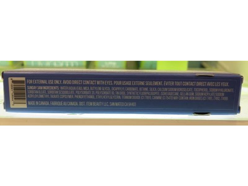 Item Beauty Lid Glaze Jelly Eyeshadow, Sunday 3Am, 0.37 oz/10.5 g