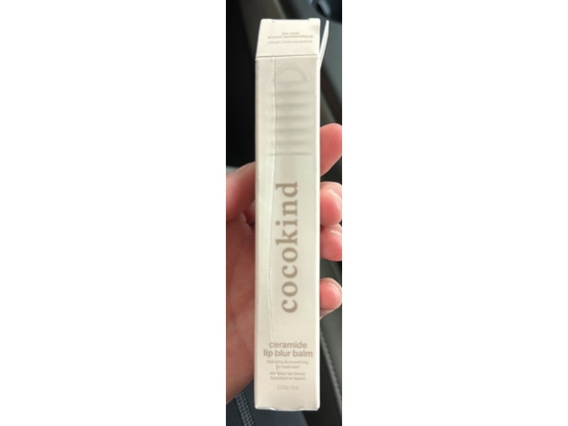 Cocokind Ceramide Lip Blur Balm, Be Real, 0.3 fl oz/10 mL