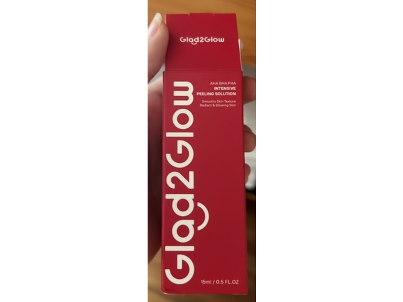 Glad2Glow Intensive Peeling Solution, 0.5 fl oz/15 mL