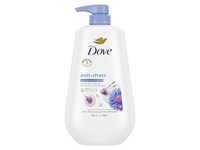 Dove Anti-Stress Body Wash, Blue Chamomile & Oat Milk, 30.6 fl oz/905 mL - Image 2