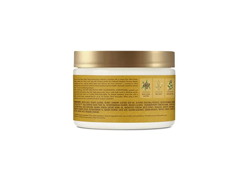 SheaMoisture Raw Shea Butter Deep Moisturizing Hair Masque for Curly Hair 11.5 oz