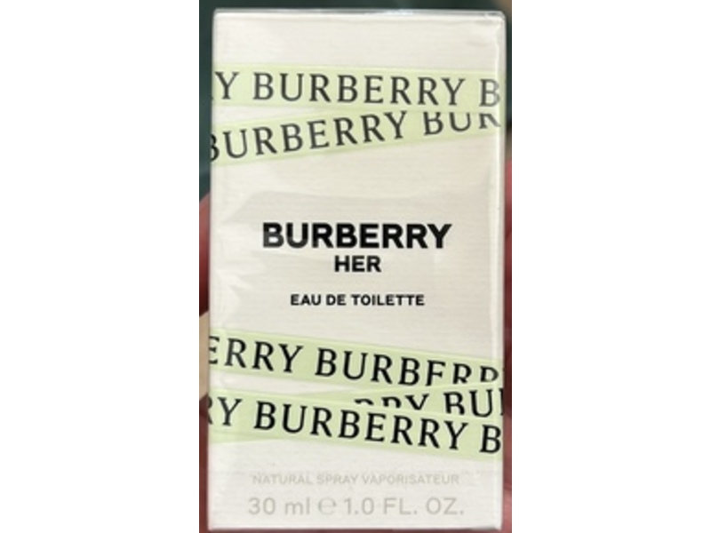 Burberry Her Eau De Toilette, Pear And Musk, 1.0 fl oz/30 mL