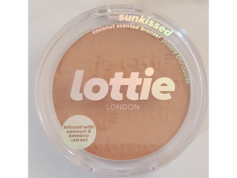 Lottie London Sunkissed Bronzer, Sunbrust, Coconut Scented, 0.29 oz/8 g
