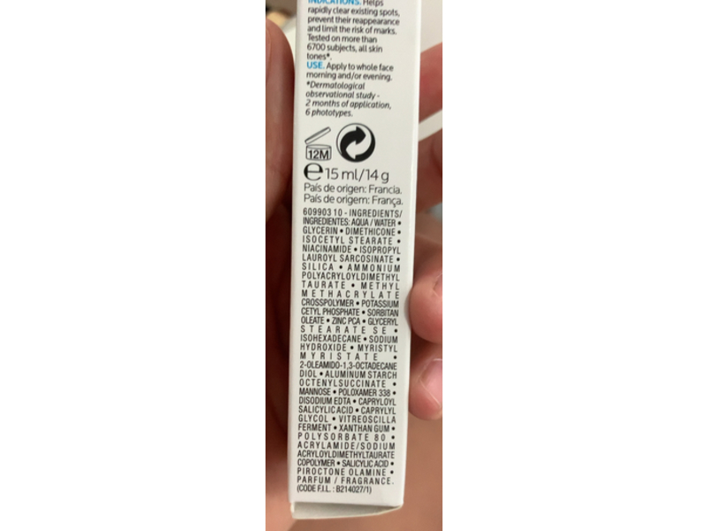 La Roche-Posay Effaclar Duo Plus Cream, 15 mL