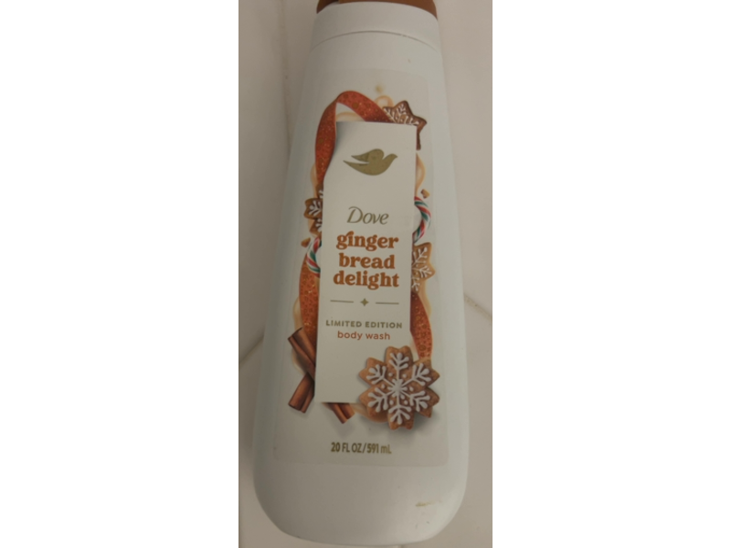 Dove Body Wash, Gingerbread Delight, 20 fl oz/591 mL
