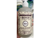 Mrs. Meyer's Clean Day Hand Soap, Vanilla Orchid Scent, 12.5 fl oz/370 mL - thumbnail 2