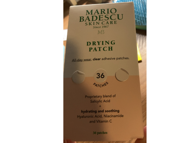 Mario Badescu Skin Care Clear Adhesive Drying Patches, 36 Count