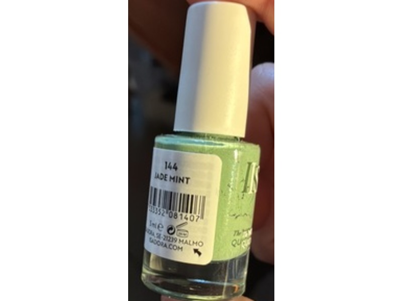 Isadora The Wonder Nail Polish, 144 Jade Mint, 5 mL