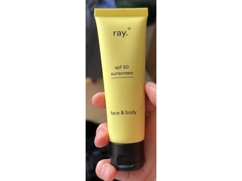 Ray. Face & Body Sunscreen, SPF 50, 50 mL