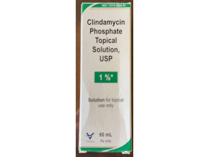 Clindamycin Phosphate Topical Solution USP 1%, 60 mL Viona (RX)